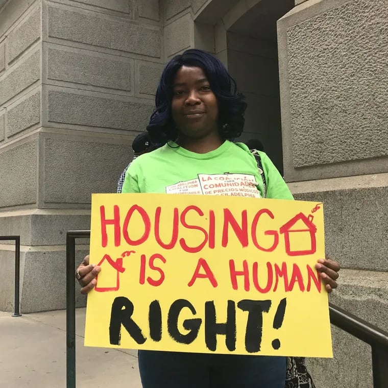 In 2018, Angelita Ellison testified before City Council members about the difficulty of finding affordable housing in Point Breeze. Things haven't improved much since then, write two local teenagers. JULIA TERRUSO / Staff