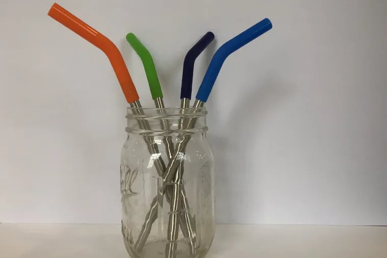 Steel drinking straws by Klean Kanteen.