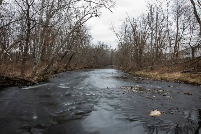 Little Neshaminy Creek is one of several local waterways that has been contaminated by PFAS. Area drinking water is clean and treated for PFAS, but cleaning up environmental contamination remains a challenge.