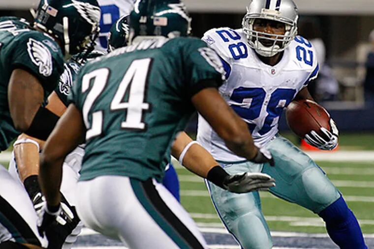 The Cowboys knocked the Eagles out of the playoffs the last time the two teams played. (AP Photo/Sharon Ellman)