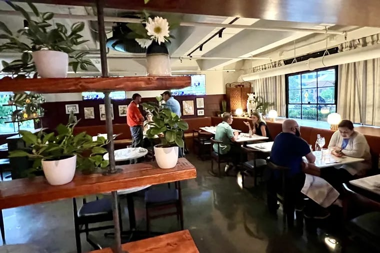 The main dining room at the Daisy Tavern, 1100 E. Hector St., Suite 110, Conshohocken.