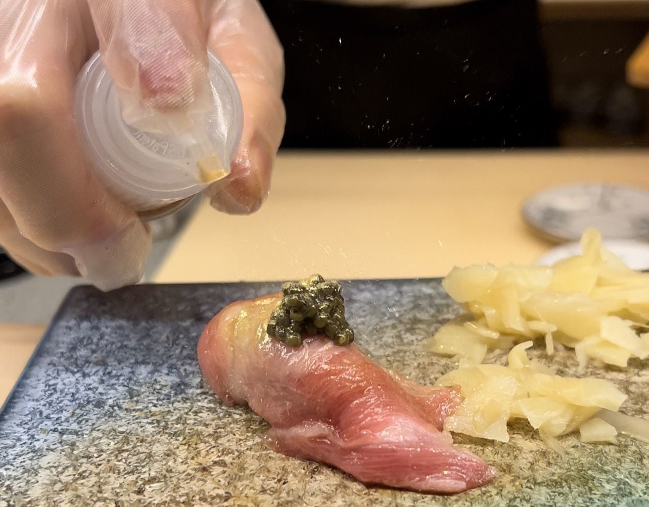 Kichi Omakase offers a 15-course sushi dinner in only an hour