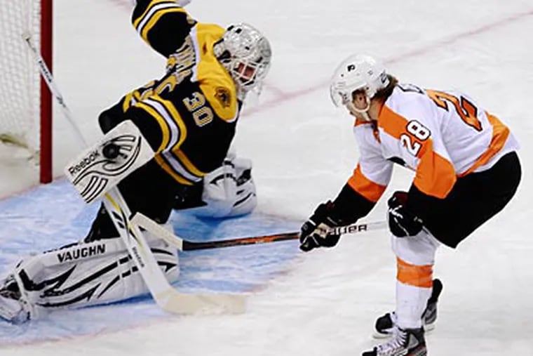 The Bruins took three of four games from the Flyers in the regular season. (Charles Krupa/AP Photo)