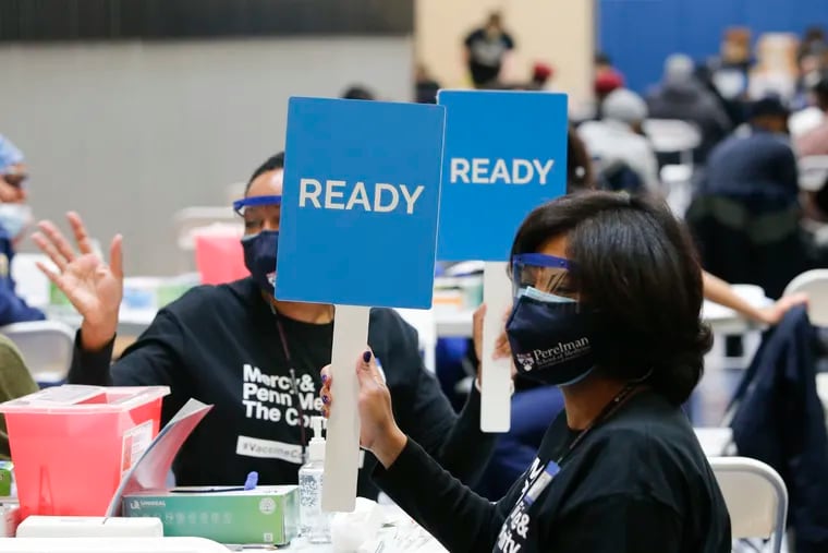 Penn Medicine and Mercy Hospital in West Philadelphia collaborated on a mass COVID-19 vaccination clinic earlier this month. Penn is now taking over the emergency department at Mercy.