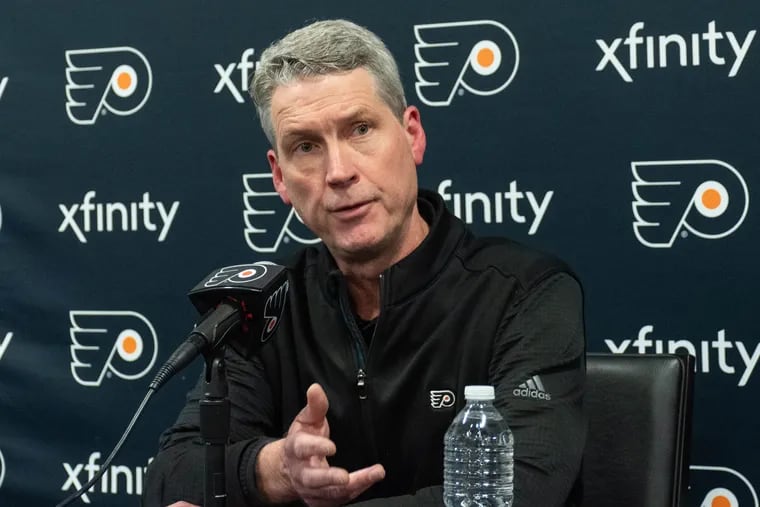 Chuck Fletcher OUT as Philadelphia Flyers President & GM. Danny Briere in  as Interim GM. 