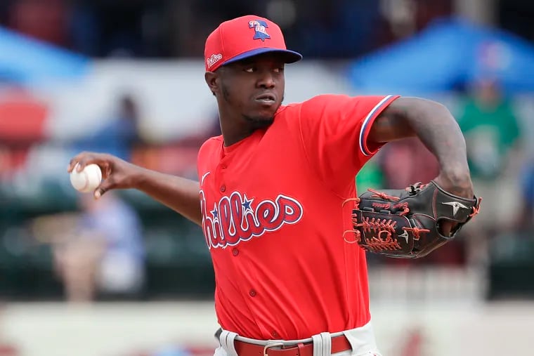 Despite the struggles of the Phillies' bullpen, right-hander Edgar Garcia wasn't promoted from the satellite camp at Lehigh Valley and got traded Tuesday to the Tampa Bay Rays.