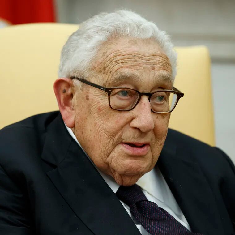 Former Secretary of State Henry Kissinger.