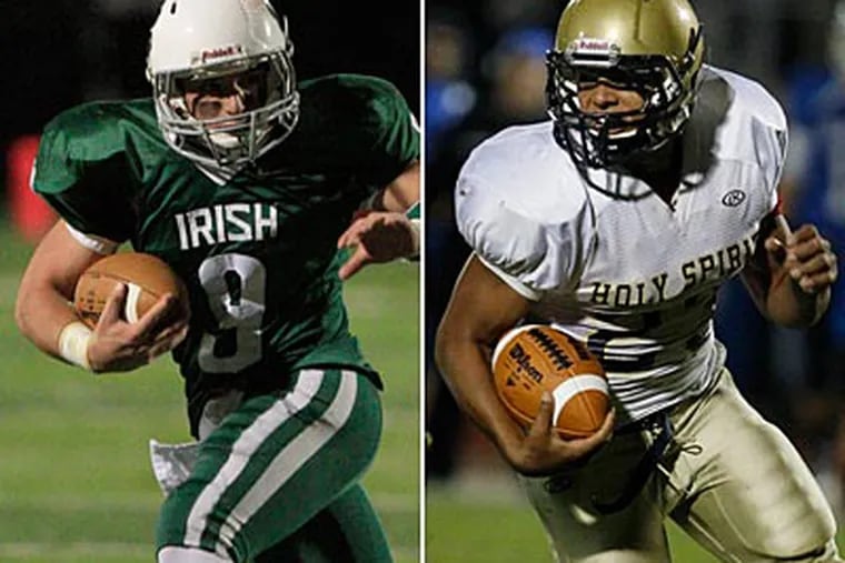 Camden Catholic and Holy Spirit square off for the championship. (Staff Photos)