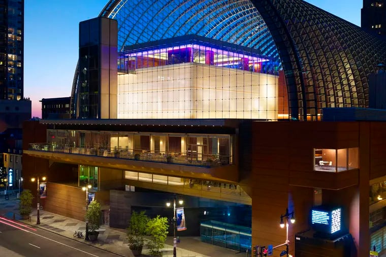 The Kimmel Center for the Performing Arts. Its name stays the same while the umbrella organization is now Ensemble Arts Philly.
