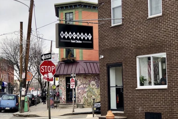 Redcrest Fried Chicken opened in 2018 at 11th Street and Passyunk Avenue.