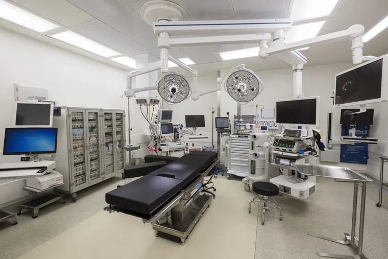 Cooper University Health Care opened eight new operating rooms.