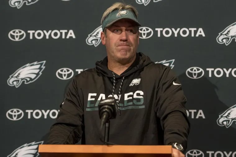 Eagles head coach Doug Pederson says he's a "father figure" to his players.