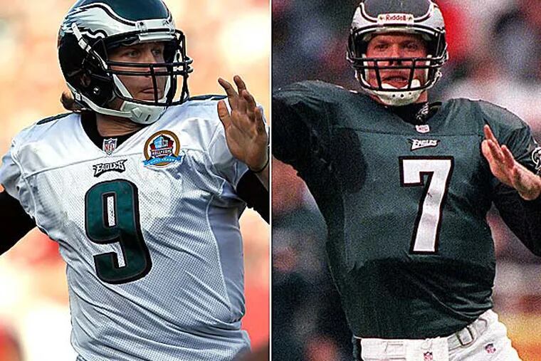 It isn't fair, really, the way Bobby Hoying has become shorthand for epic quarterback disappointment. As in: Will Nick Foles be the next franchise quarterback? Or will he be the next Bobby Hoying? (Staff photos)