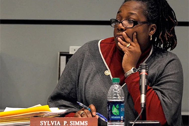 School Reform Commission member Sylvia Simms. (TOM GRALISH / Staff Photographer)