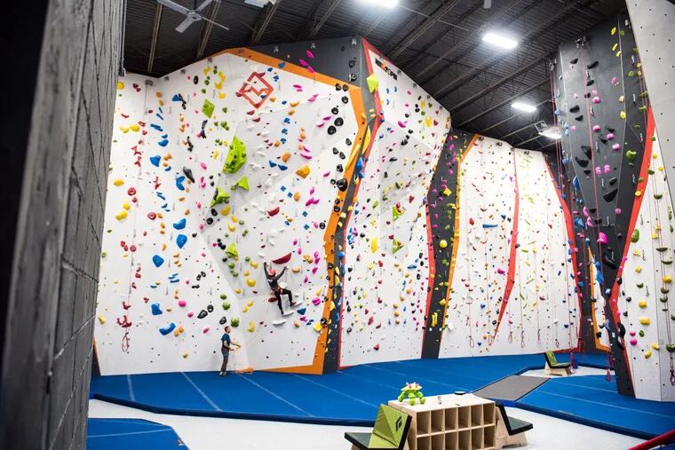 Inside the Cliffs, Philly’s largest rock climbing gym, opening this weekend