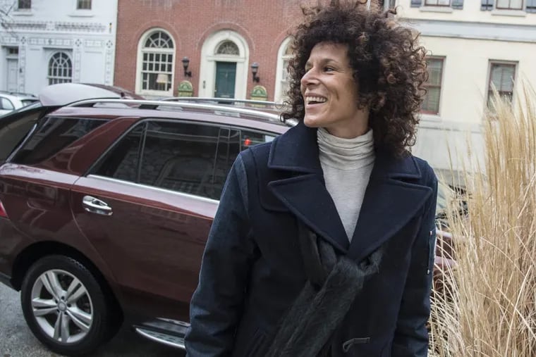 Bill Cosby accuser, Andrea Constand, arrives in Norristown in this Jan. 23 file photo.