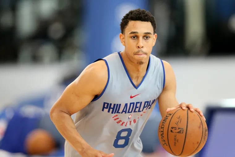 Zhaire Smith, who has been participating in the Sixers' summer league minicamp at the team's Camden facility, officially signed his contract, the team announced Monday.
