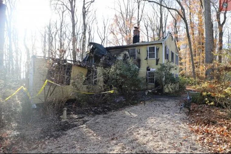The home shared by Phyllis and Julius Drelick was gutted by a deliberately set fire in December, according to police.