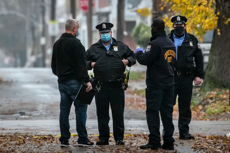 Philadelphia Police officers were dispatched to Tacony early Friday, after a passerby found a laundry bag that contained a body discarded on Edmund Street near Longshore Avenue.