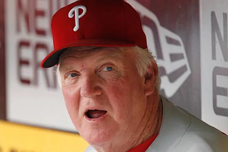 "I was curious to see exactly how good [the Braves']  bullpen was going to be," Charlie Manuel said. (Gene J. Puskar/AP)