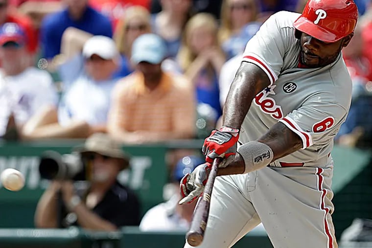 Phillies first baseman Ryan Howard. (Tony Gutierrez/AP)