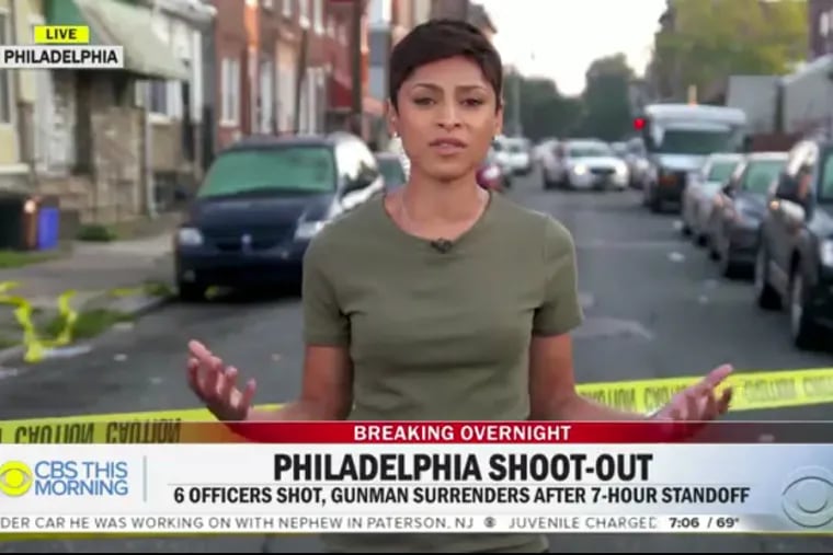 CBS correspondent Jericka Duncan, previously a reporter for 6ABC, reports live from North Philadelphia on "CBS This Morning" Thursday morning.