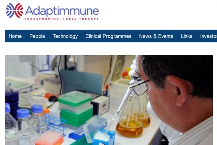 Adaptimmune is working on T-cell therapy to treat cancer.