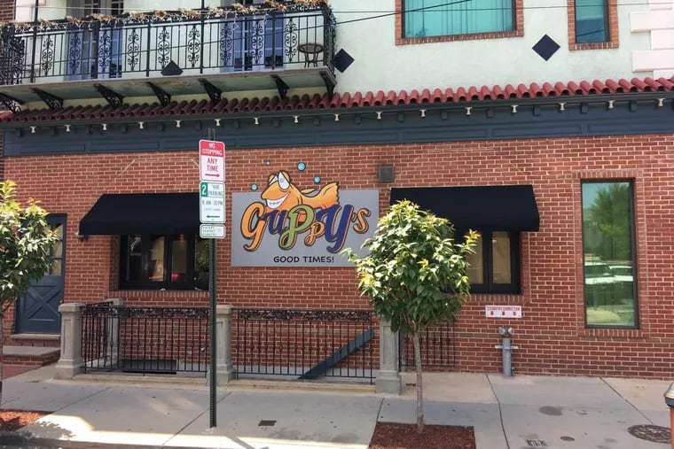 Guppy’s at Eight and Fitzwater Streets.
