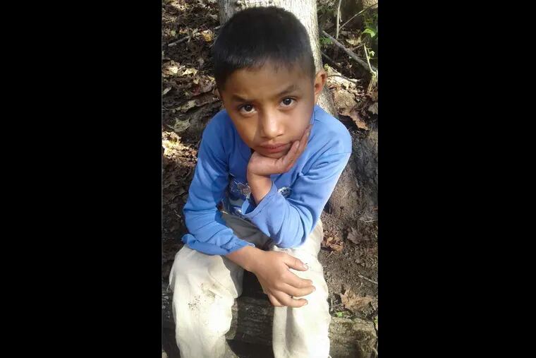 This Dec, 12, 2018 photo provided by Catarina Gomez on Thursday, Dec. 27, 2018, shows her half-brother Felipe Gomez Alonzo, 8, near her home in Yalambojoch, Guatemala. The 8-year-old boy died in U.S. custody at a New Mexico hospital on Christmas Eve after suffering a cough, vomiting, and fever, authorities said. The cause is under investigation.