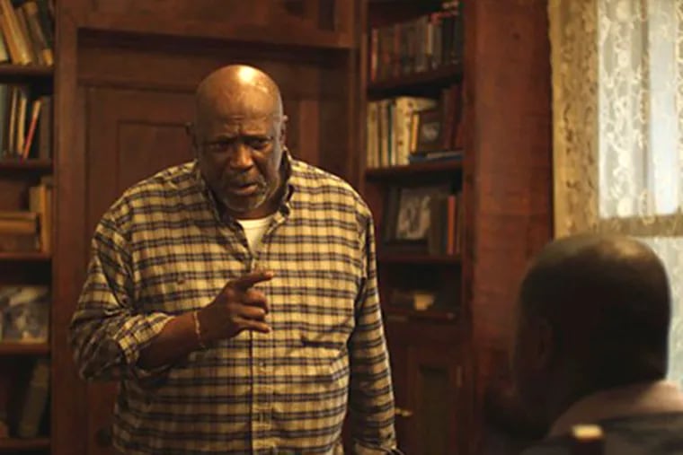Louis Gossett Jr. makes a brief appearance as the father of a police officer whose partner has become embittered toward blacks.