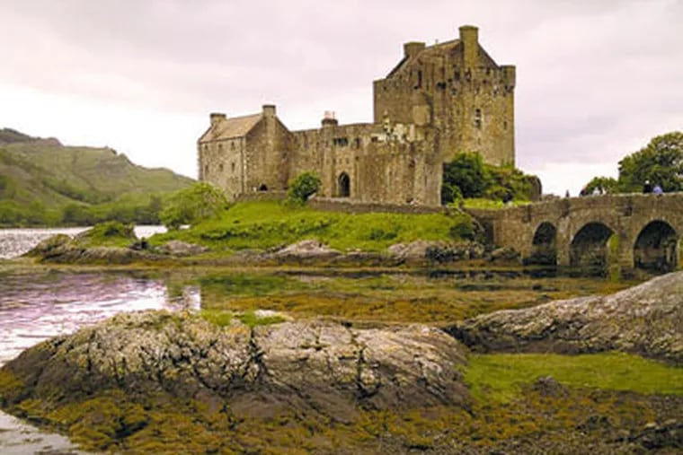 Eilean Donan , one of the most beautiful castles in Scotland, was on the itinerary. (Rod Edwards / Britain on View)