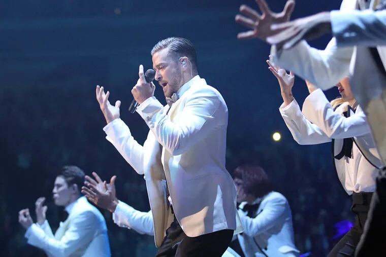 Justin Timberlake comes to the Wells Fargo Center Tuesday, April 9.
