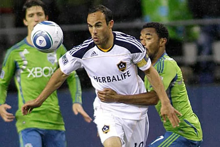 Landon Donovan will return for the Galaxy after missing last week's game while playing for the U.S. national team. (AP file photo)