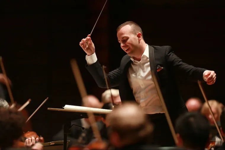 Yannick Nézet-Séguin conducts the Philadelphia Orchestra