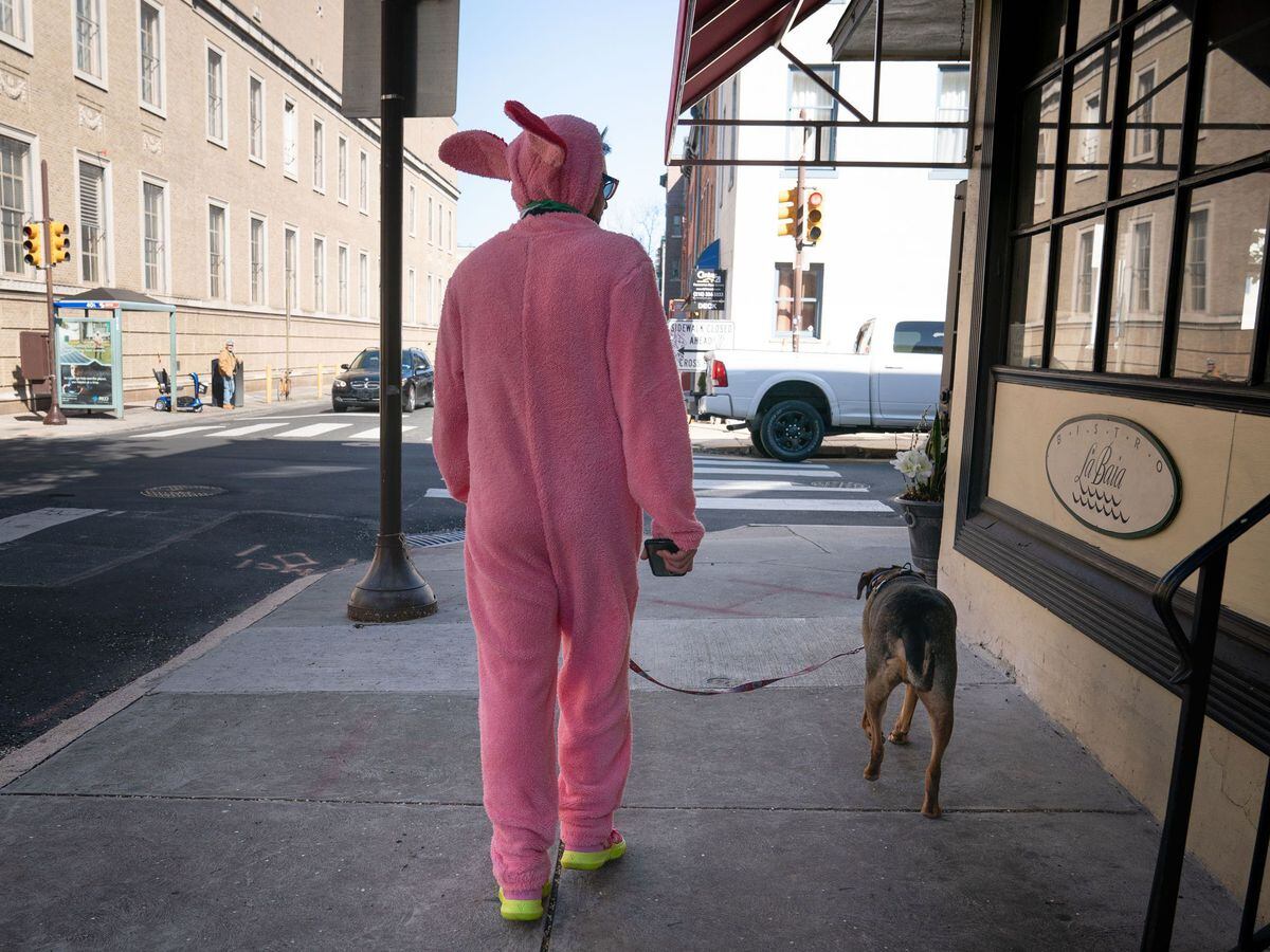 Free beer, weird costumes: These Philadelphians are spreading cheer in dark times