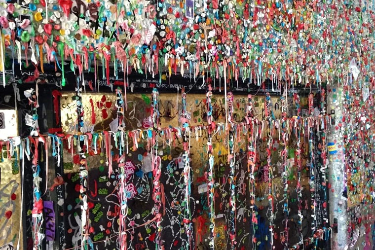 The Seattle Gum Wall has progressed frm quaint idiosyncrasy to major tourist attraction.