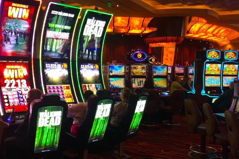 Parx Casino slots on Sept. 16, 2017.