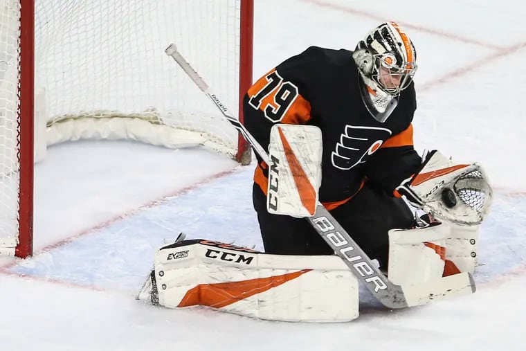 Rookie Carter Hart has won his last three starts, which is enough to give Flyers fans hope for the future.