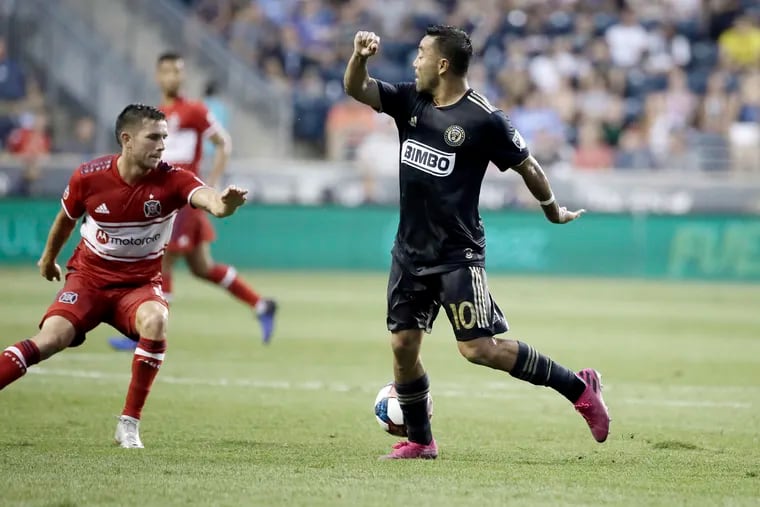 Union midfielder Fabián hasn’t played for Mexico's national team since last November. He was called up to the Gold Cup team, but only stayed briefly as he wasn’t fully healthy.