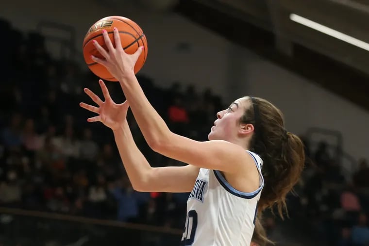 Maddy Siegrist was named the Big East's player of the week on Monday after averaging 26.5 points and 13 rebounds in wins over Marist and Princeton.
