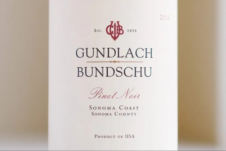 A perfect Thanksgiving pinot comes from Sonoma’s historic Gundlach Bundschu, one of several wineries touched by the recent wild fires.