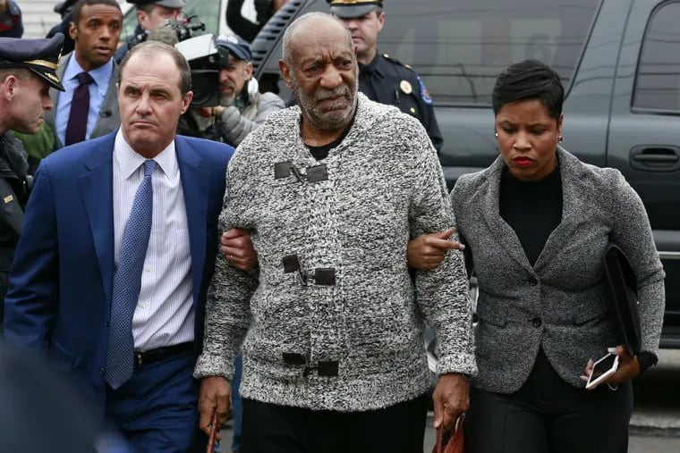 Bill Cosby arrives last month at Montgomery County District Court in Elkins Park.