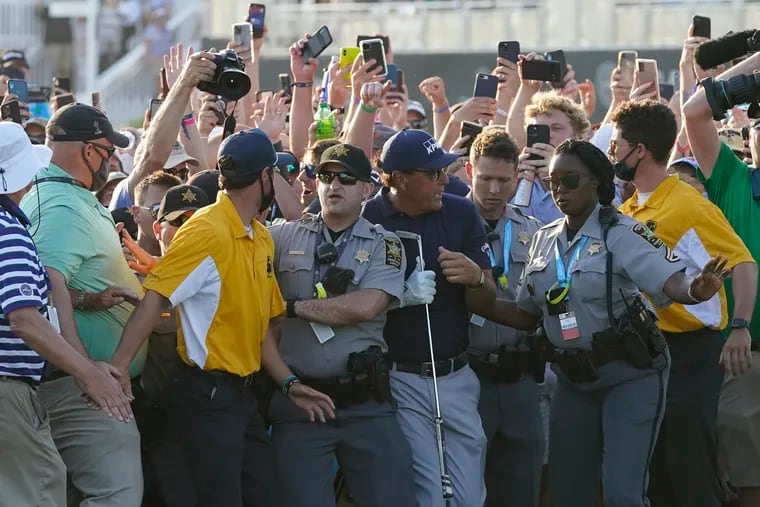 Phil Mickelson's popularity is due in large part to his efforts to be popular.