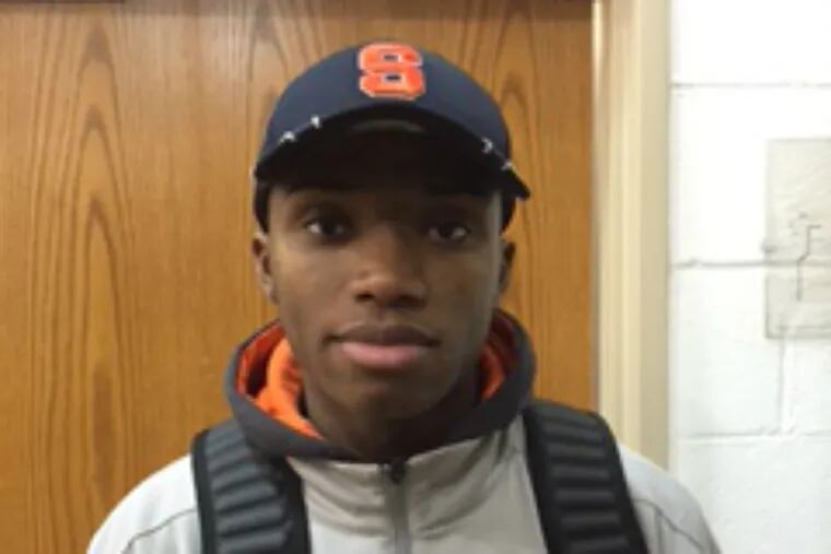 Camden's Jamal Holloway says he was visited by Rutgers coaches.