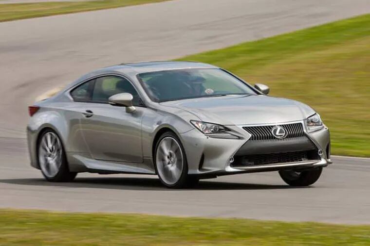 Lexus continues to forge its own path with the stylish RC350. (David Dewhurst Photography/Lexus/TNS)