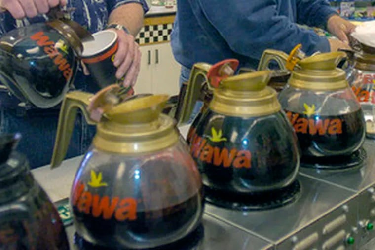 Wawa says it sells 195 million cups of coffee a year. The 6-cent-per-cup boost would mean an annual revenue increase of $11.7 million for the chain.