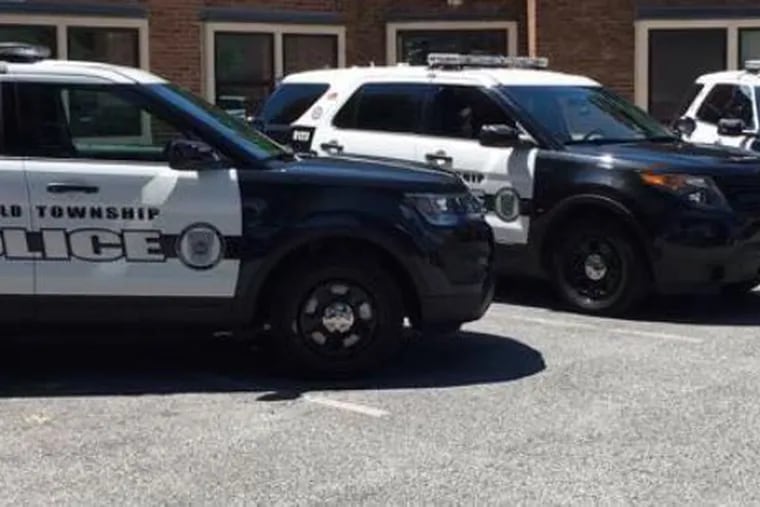 Springfield Township, Delaware County, Police vehicles