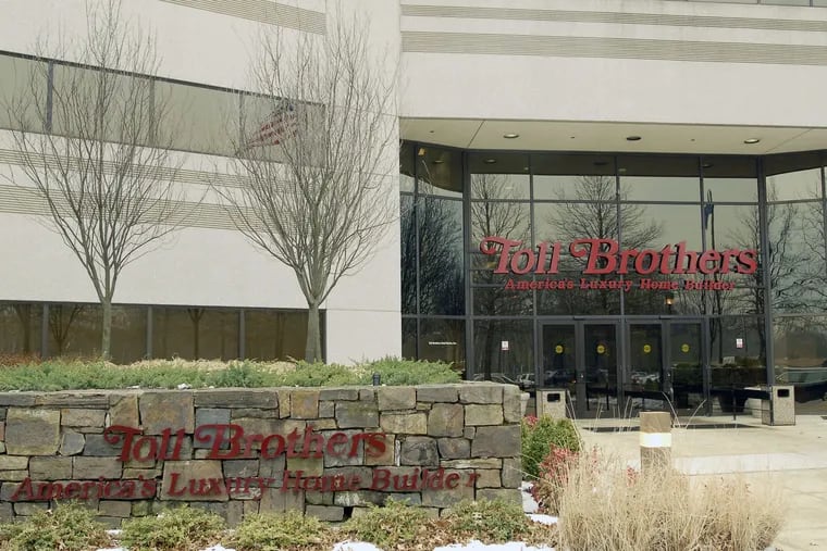 Toll Brothers corporate headquarters in Horsham, Pa.