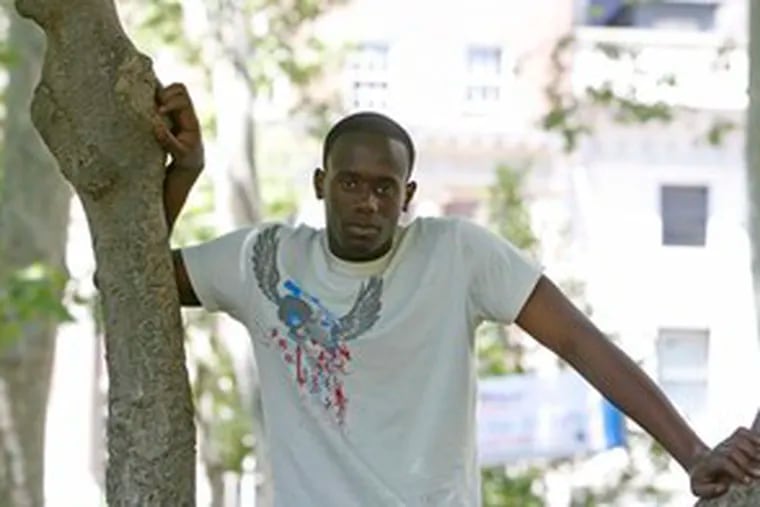 Anthony Riley faces charges for singing in Rittenhouse Square. At least one neighbor objects to such performances: &quot;You can&#0039;t think. You can&#0039;t read.&quot;