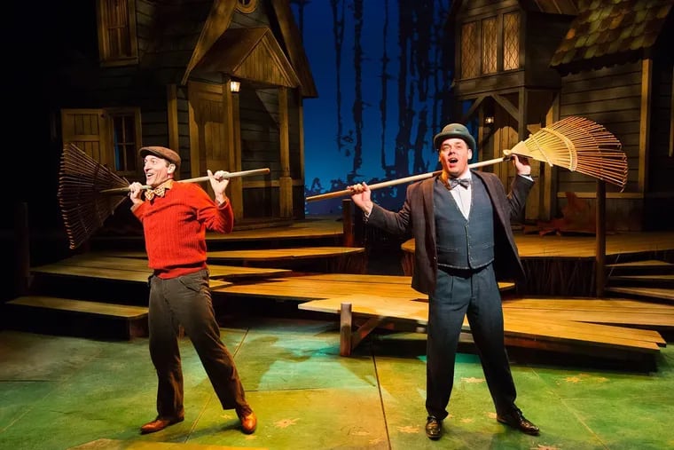 The Arden Theatre streams a production of "A Year with Frog and Toad" starring Ben Dibble (left) as Toad and Jeff Coon as Frog, Nov. 30-Dec. 13, 2020.